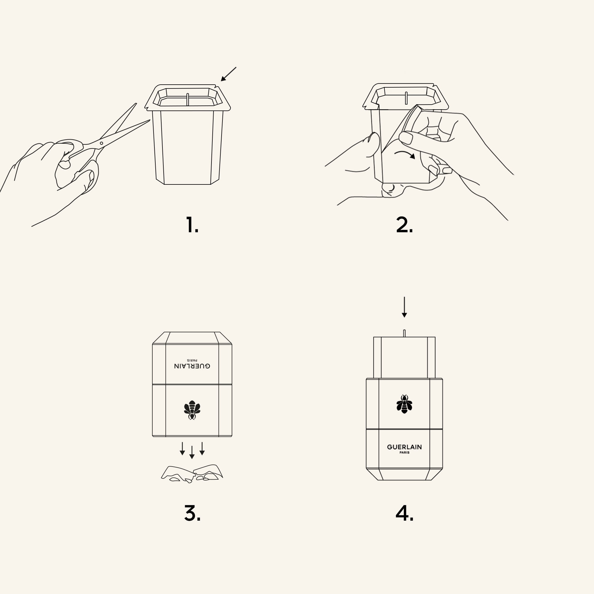L'ART & LA MATIÈRE ⋅ CUSTOMIZABLE SCENTED CANDLE ⋅ GUERLAIN