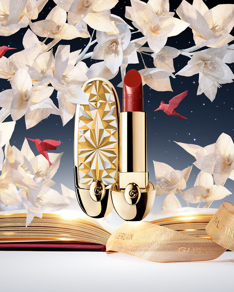 The limited edition Rouge G from Guerlain's holiday collection.