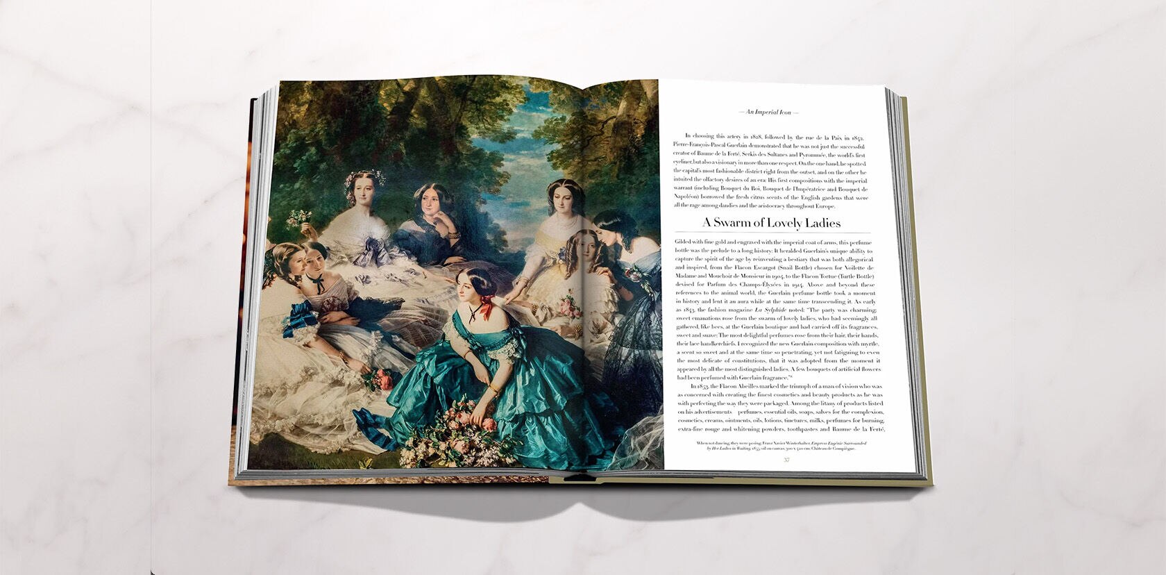 Livre d'art . Guerlain : Une Icône Impériale​ . GUERLAIN