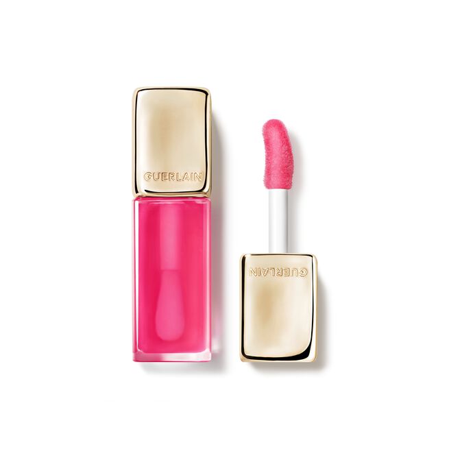 KISSKISS BEE GLOW OIL HUILE À LÈVRES TEINTÉE AU MIEL 92% D'ORIGINE NATURELLE 458 POP ROSE GLOW