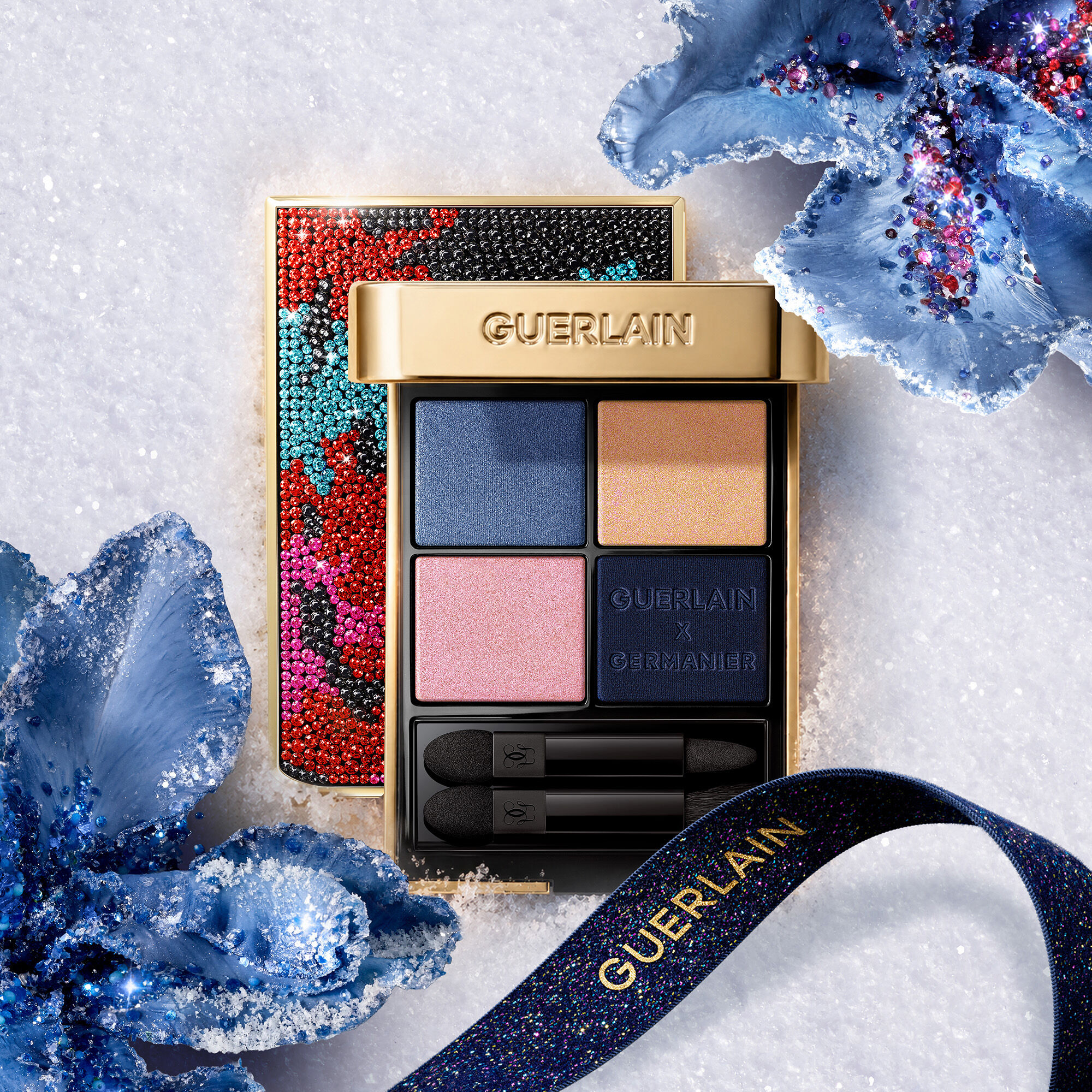 GUERLAIN OMBRES G アイシャドウパレット OMBRES G ⋅ EYESHADOW QUAD ⋅ GUERLAIN