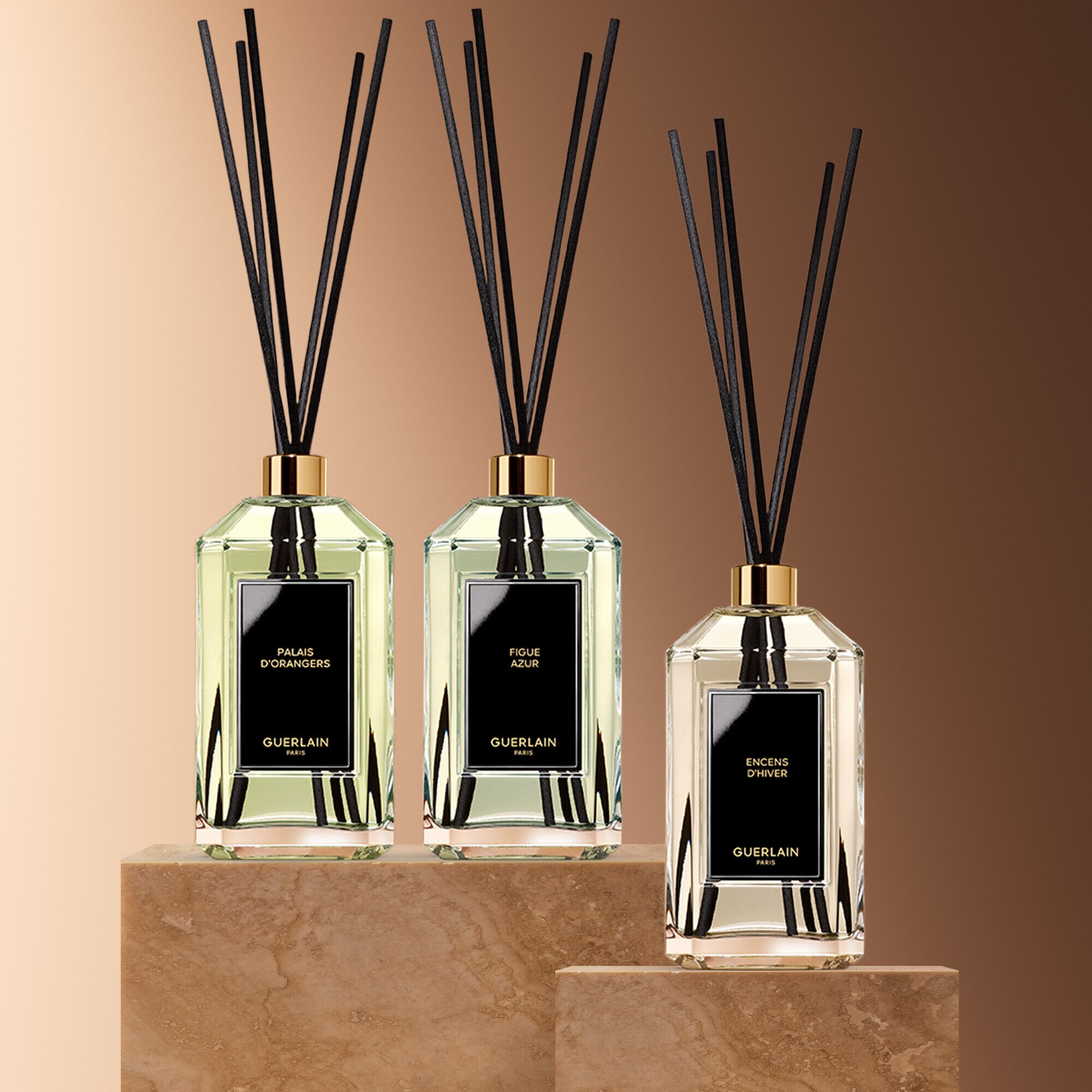 Guerlain Figue Azur 香り付きキャンドル Scented Diffusers ⋅ Figue Azur ⋅ GUERLAIN