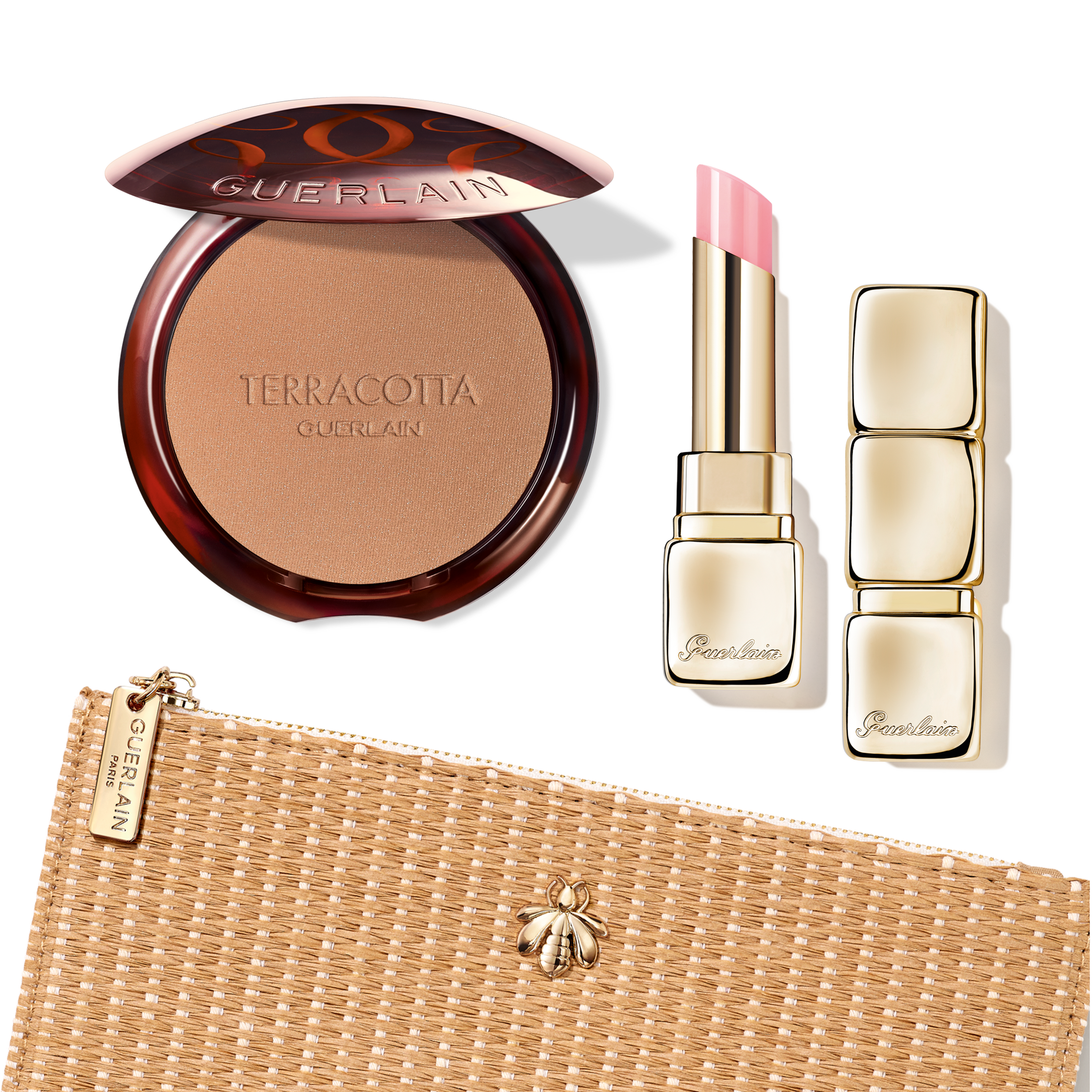 DUO SOMMERLICHER LOOK: TERRACOTTA & KISSKISS BEE GLOW (See the picture 1/5)