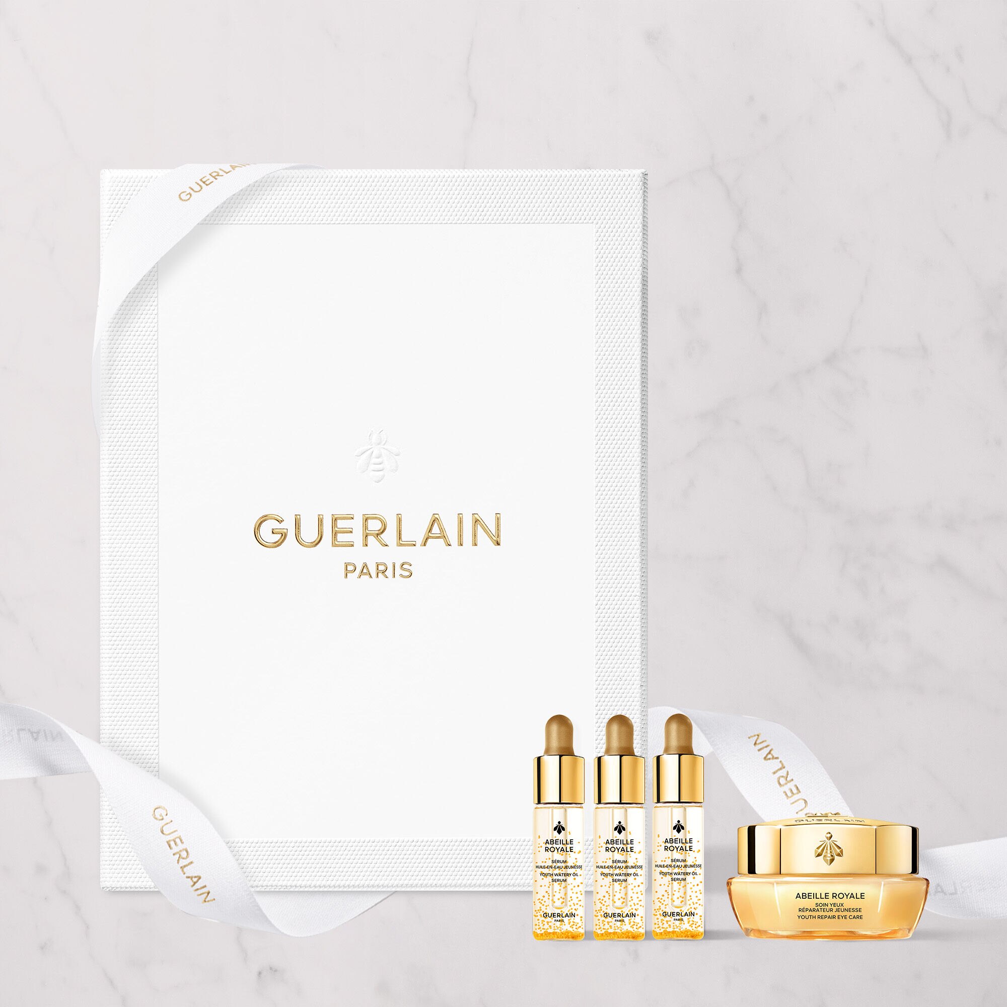 ABEILLE ROYALE ⋅ ABEILLE ROYALE NEW REPAIR EYE CREAM SET ⋅ GUERLAIN