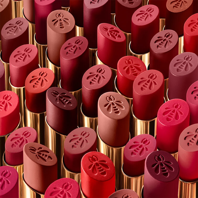KISSKISS ⋅ HONEY-INFUSED INTENSE LIPSTICK ⋅ GUERLAIN