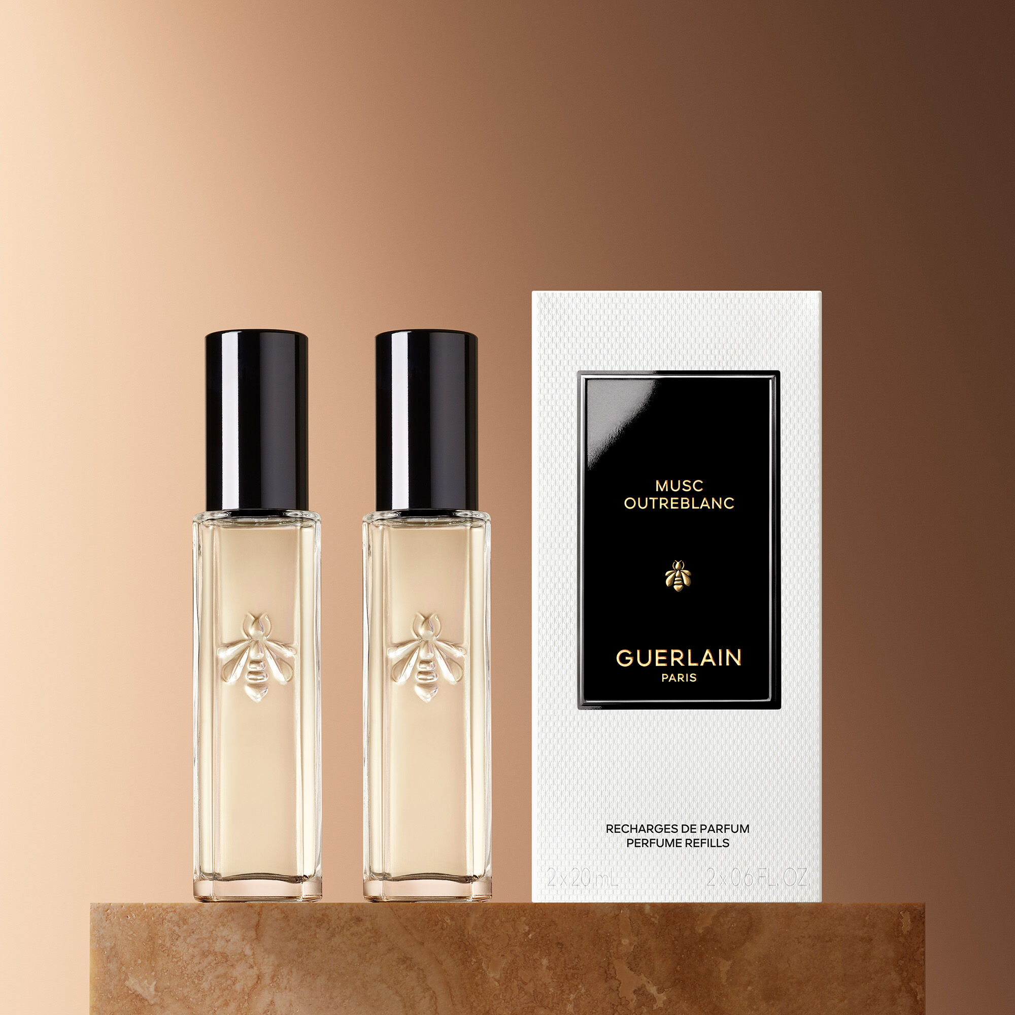 GUERLAINアンジェリークノアール 20ml リフィル✕1本　箱なし未使用 ラール エ ラ マティエール ⋅ アンジェリーク ノワール – オーデ
