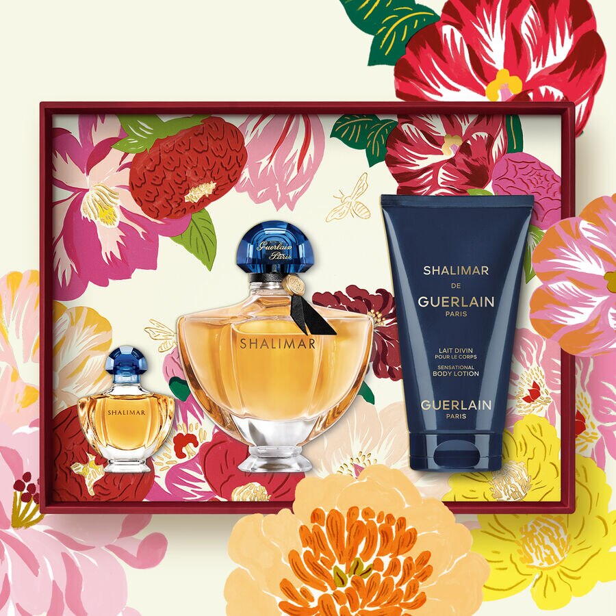 SHALIMAR DE GUERLAIN PARIS - EAU DE PARFUM GIFT SET (See the picture 2/2)