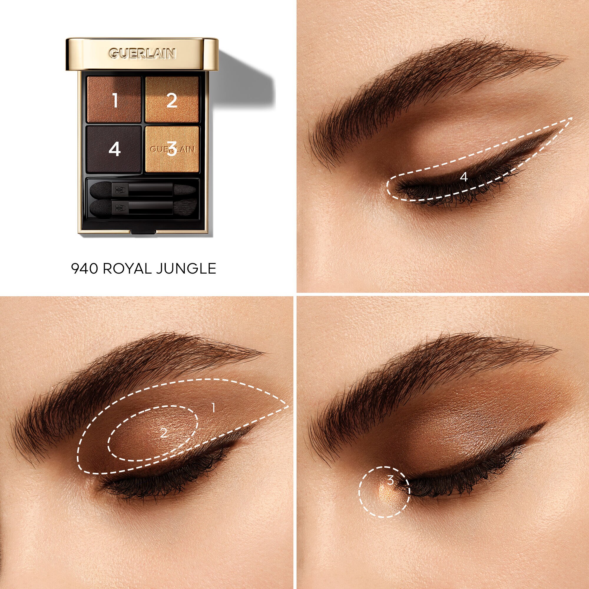 Ombres G ⋅ Eyeshadow Quad ⋅ GUERLAIN