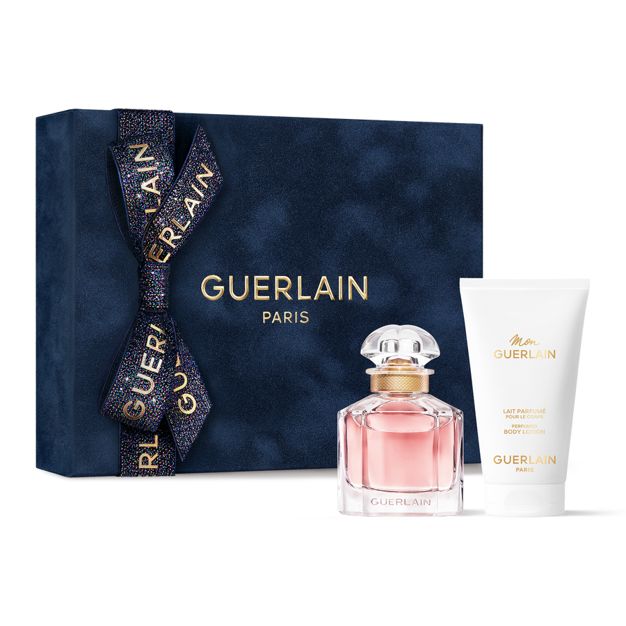 GUERLAIN ゲラントライアルセット ポーチ付き MON GUERLAIN ⋅ MON GUERLAIN - EAU DE PARFUM GIFT SET ⋅ GUERLAIN
