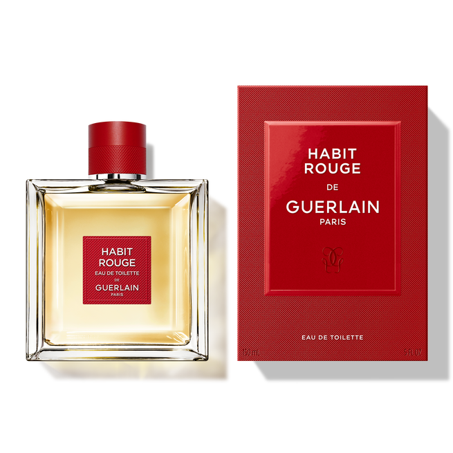 Habit Rouge De Guerlain Paris ⋅ Eau De Toilette ⋅ GUERLAIN