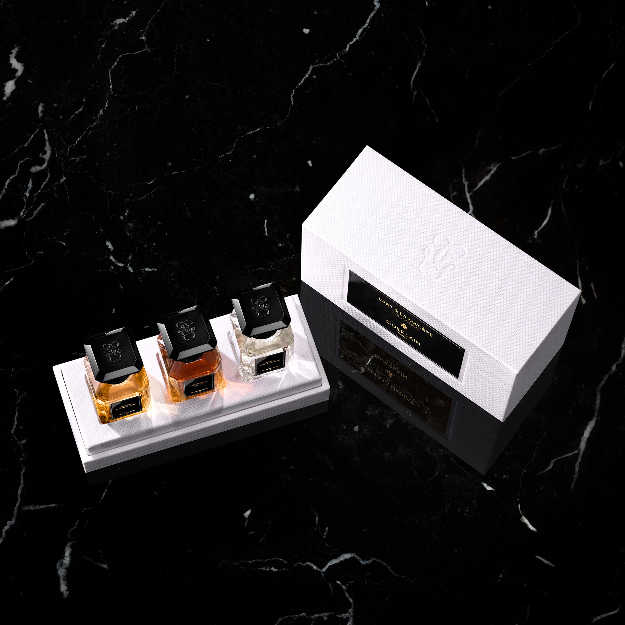 宅配 DE EAUX ICONIC ⋅ MATIÈRE LA & L'ART PARFUM GUERLAIN ⋅ SET その他