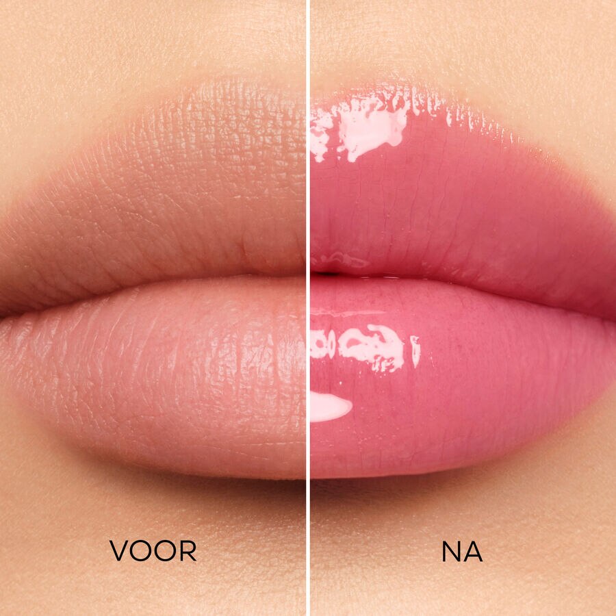 EEN MET HONING VERRIJKTE, GETINTE LIP OIL DIE VOOR 92% SAMENGESTELD IS UIT INGREDI&Euml;NTEN VAN NATUURLIJKE OORSPRONG (De foto bekijken 4/6)