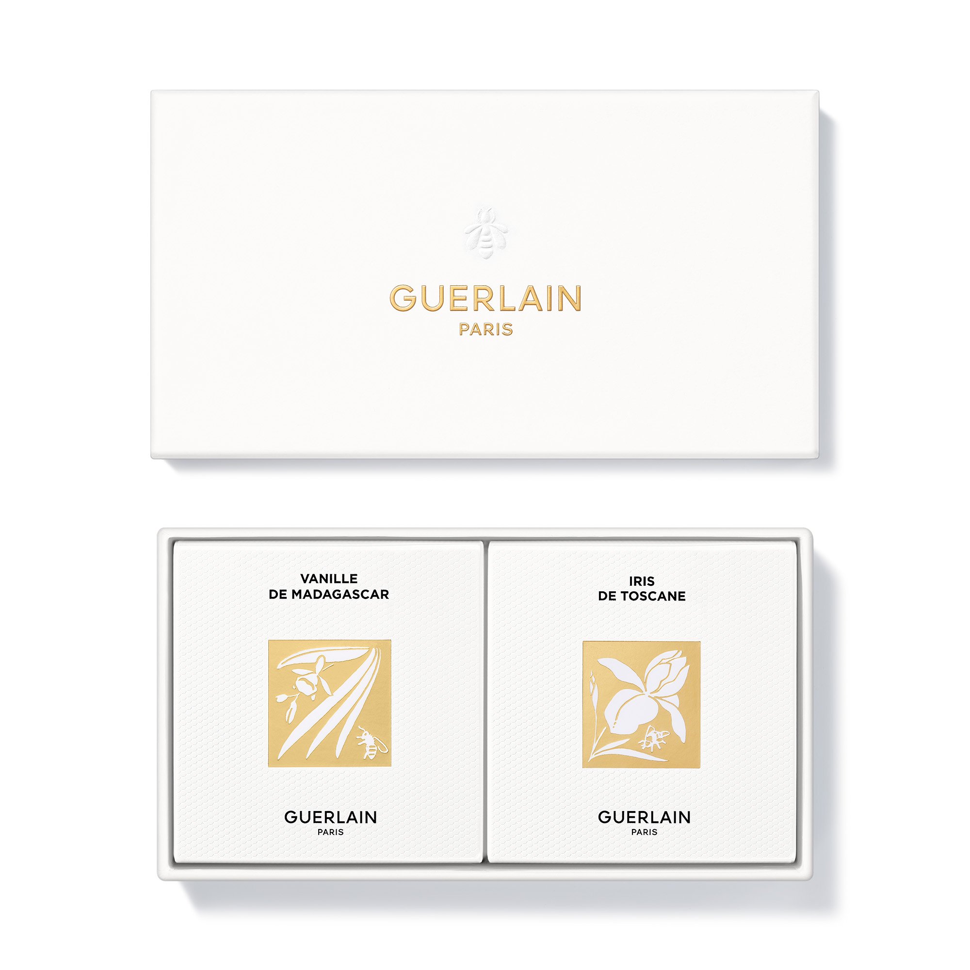 NATURALLY　Guerlain 　2つセット SOLID SOAPS ⋅ A set of 2 soaps with exquisite notes of Tuscan